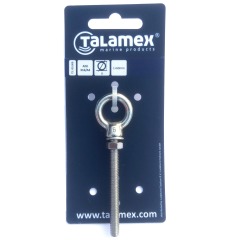 Talamex - Eye Bolt 6mm x 60mm - 316 Stainless  - 73.100.006